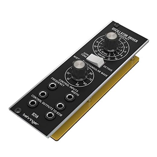 Behringer 921A OSCILLATOR DRIVER Legendary Analog Oscillator Driver Module for Eurorack
