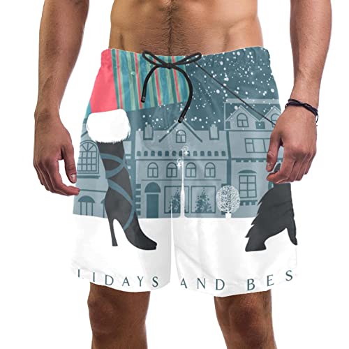 Maillots de Bain pour Hommes à Séchage Rapide JDEZ Short de Plage