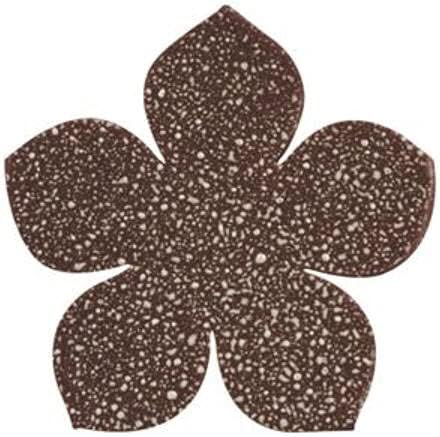 Martellato CHASIL34 Silicone Chablon with Five-Petal Flower in 3 Different Sizes (1 Sheet)