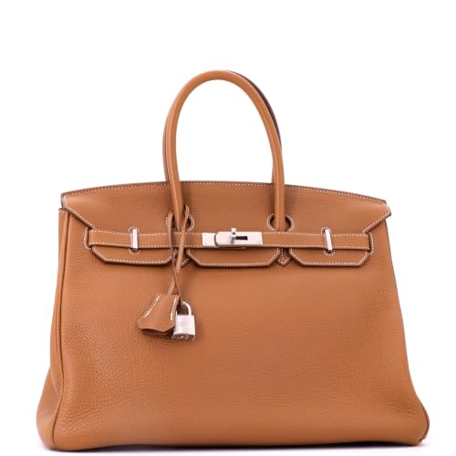 Hermès, Pre-Loved Birkin Handbag 35, Gold — view 3