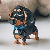 Building Block Animal Dogs Micro Mini Block Dog Building Animal Set DIY 3D Block Toy Building Blocks for Kids Or Adult 2100 Pieces