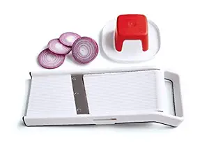 Tupperware Plastic Easy Mando Chopper (White)