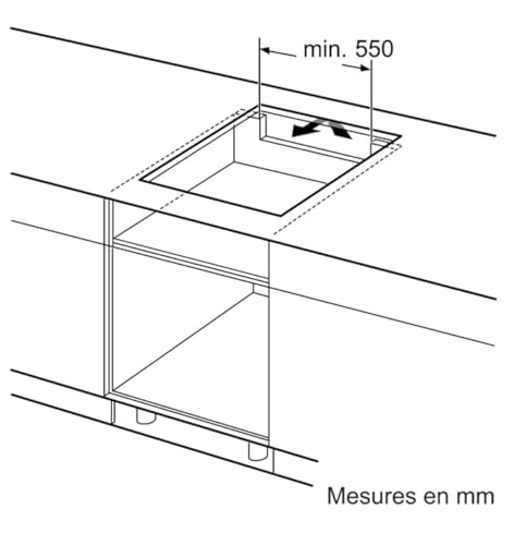 Neff Table de cuisson induction 60cm 3 feux T66FHC4L0 - vue 9