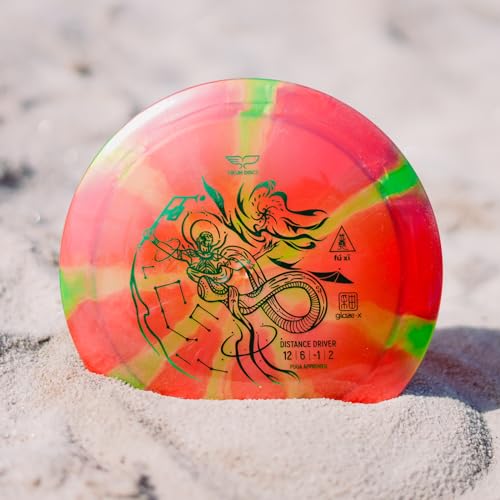 image for yikundiscs Yikun PDGA Disc Golf Distance Driver 165-176g Glaze Line FU