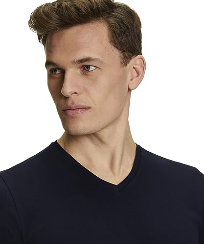 FALKE Men's Daily Comfort V-Neck Undershirt, 2 Pieces4