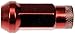 Dorman 713-385E Red Open End Knurled Wheel Nuts Compatible with Select Models, 20 Pack