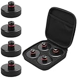 DEDC Tesla Jack Pads - 4Pcs with Storage Case,Non-Slip Lift Pucks for Model 3/Y/S/X - Premium Tesla Accessories