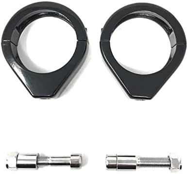 Support De Montage De Phare De Moto CNC, Fourche Argentée