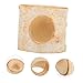 LIOOBO Natural Wood Hamster Exploring Tunnel Hideout Cave for Guinea Pig Rat Chinchilla Cage Toy Resting Hut