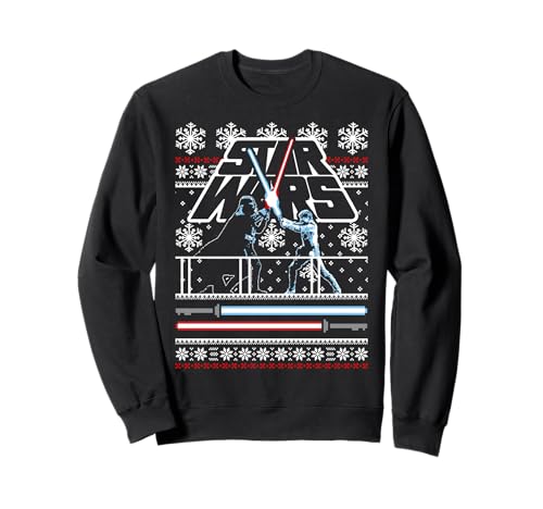 Star Wars Christmas Battle Ugly Sweater Sweatshirt