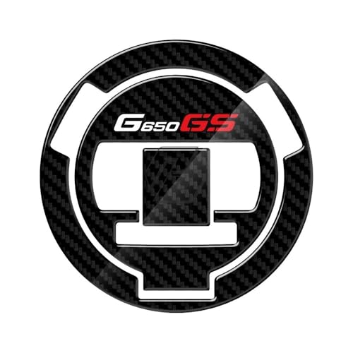 Autocollants réservoir moto aspect carbone BMW G650GS 2008 résistant