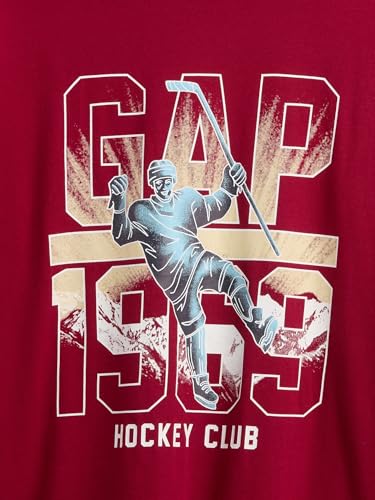 Image of GAP Boys' Long Sleeve Elevated Graphic