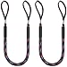 Botepon 2Pcs Boat Dock Line, Bungee Cords for Boats, Boating Gifts for Men, Boat Accessories, Pontoon Accessories, Perfect for Jet Ski, SeaDoo, Yamaha WaveRunner, Kayak, Pontoon (4 Feet)