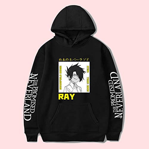 Novo moletom com capuz The Promised Neverland Ray – The Promised Neverland manga cosplay moletom com