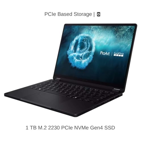 Image of HIDevolution [2026] ASUS ProArt PX13 GoPro HN7306EAC Black 13.3 inch 3K OLED Touch, 3.0 GHz Ryzen Al Max+ 395, AMD Radeon, 128 GB LPDDR5X RAM, 1 TB PCIe SSD, Windows 11 Pro