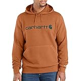Carhartt Men's Force Delmont Signature Graphic Hooded Sweatshirt