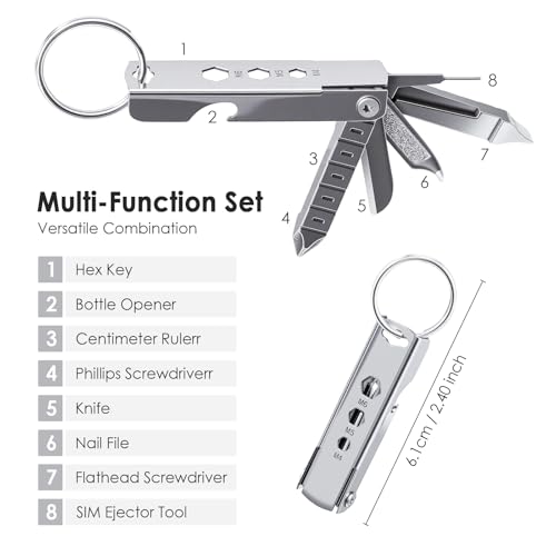 TENOC 7-in-1 Keychain Tool