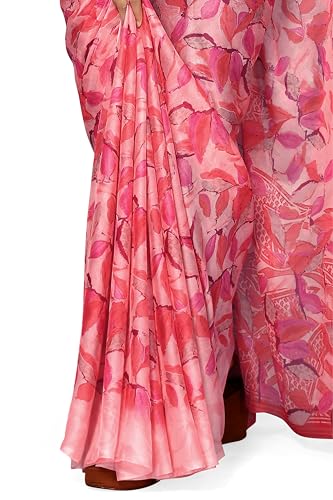 Image of MIRCHI FASHION Women's Ready to Wear 1 Minute Drape Chiffon Printed Saree with Blouse Piece