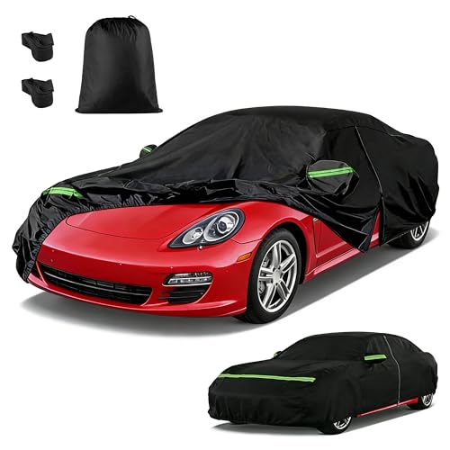 Car Cover for Porsche 911 1998-2026 Custom Fit Waterproof All Weather Full Car Cover Windproof Outdoor Cover with Driver-Side Zipper Door