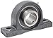 Hub City PB250DRWX1-11/16 Pillow Block Mounted Bearing, Normal Duty, Low Shaft Height, Relube, Setscrew Locking Collar, Wide Inner Race, Ductile Housing, 1-11/16" Bore, 2.25" Length Through Bore, 2.062" Base To Height
