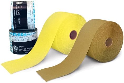Eagle 853-0320- High Performance PF Stickon File Sheet Rolls- Grit P320-35 Meters Length