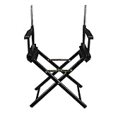 Casual Home 18-Inch Director Chair, Black Frame