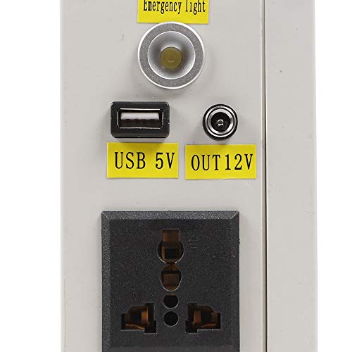 Generador manual con manivela y cargador USB de 150 W para exteriores, viajes, campamentos y emergencias miniatura 7