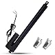 Jvnvlki 300mm Hub 3000N IP65 Wasserdicht Linearantrieb 12V Linear Actuator Linearmotor 5mm/s Mit Montagebügeln für Lift Coop Tür,Schrank, Fensteröffner, Türöffner, Home Automation