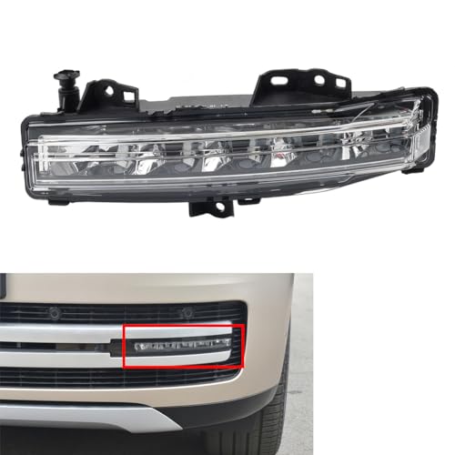Feu antibrouillard avant gauche Range Rover 2023+ en ABS transparent - 2