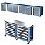 3 wall cabinet and 5& 7 drawer tool box
