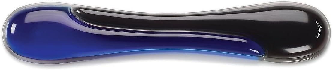 Kensington 62397 Duo Gel Wave Keyboard Wrist Rest, Blue