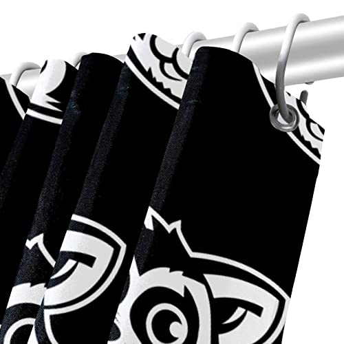 Rideau de douche raton laveur imperméable anti sol mouillé - 6