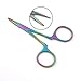 LAJA Imports Mini Non-Locking Hemostat for Ear Care Multi Color Straight