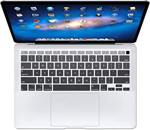 Image of Oaky Keyboard Protector MacBook Pro 14 inch /16 inch M1 /M2 /M3 Pro /Max Chip 2021-2024 Release [A2918 A2992 A2779 A2442 A2991 A2780 A24858] Keyboard Skin Guard - Silicon Grey