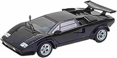 ランボルギーニ　カウンタック　LP5000S　1/24スケール　ブラック Amazon.co.jp: ミニカー スケールモデルカー 1:24