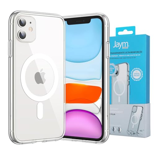 Coque iPhone 16 transparente antichoc JAYM coque de telephone Apple durable