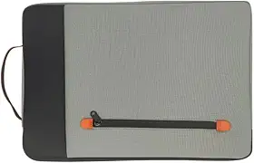 Pasta para Notebook 13' e 14' – Slim e Portátil, Com Bolso Externo, Tecido Repelente à Água, Algodão, Anti-Choque e Zíper Resistente, Transporte Com Segurança, Trabalho e Faculdade