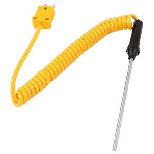 Thermocouple type K précis de -50 à 700 C, capteur de température à sonde réactive 90mm
