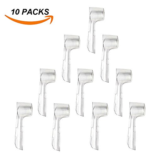 Fundas para cabezales de cepillo de dientes eléctrico, de Nincha, 10 unidades, para cepillos Oral-B, para mantener los cabezales del cepillo de...