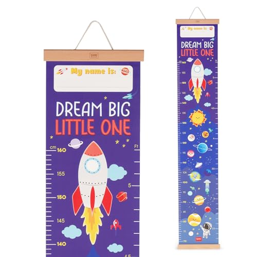 Legami - Metro da Parete Dream Big Little One, Metro da appendere per misurare l'Altezza dei Bambini, fino a 160 cm, 41...
