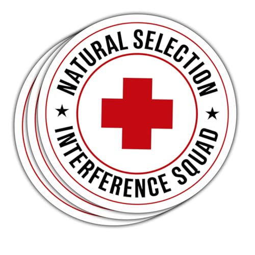 3 Pcs Natural Selection Interference Squad Sticker, EMT EMS 