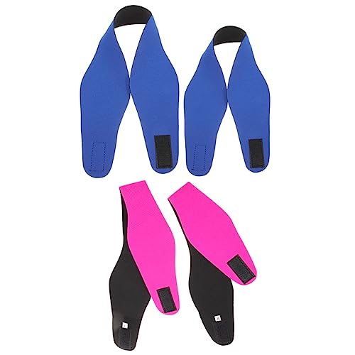 HANABASS 4Pcs Swim Headband Ear Protection for Diving Yoga Breathable Design for Sports Outdoor Activities Includes