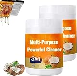 2025 Nuovo detergente multifunzionale per frontali da cucina, detergente per acciaio inossidabile, detergente multiuso, smacchiatore per pentole, rimuove il cibo bruciato senza graffiare, ripristina