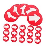 GAROZATION 20pcs Reflective Trail Markers Arrow Direction Signs for Outdoor Safety