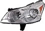 Evan Fischer Headlight Assembly Compatible with 2009-2012 Chevrolet Traverse Halogen Composite LS/LT Models Driver Side