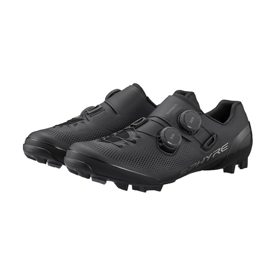 SHIMANO RC9 SH-RC903 シューズ 40.5 ワイド 黒 シマノ RC9（SH-RC903）ブラック SPD-SL ロードシューズ【ワイド