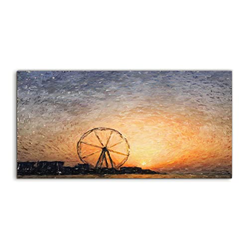 Tableau acrylique Dubai 120x60cm salon chambre decoration photo
