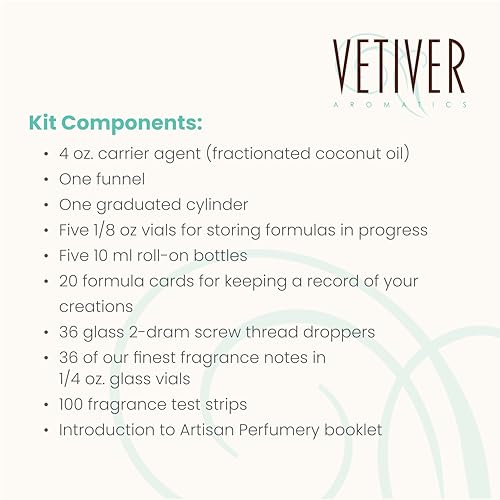Vetiver Aromatics Deluxe Perfume Kit