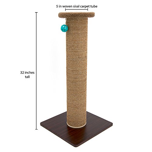 Kitty City Sisal Post Cat Scratchers And Cushion #TOP4