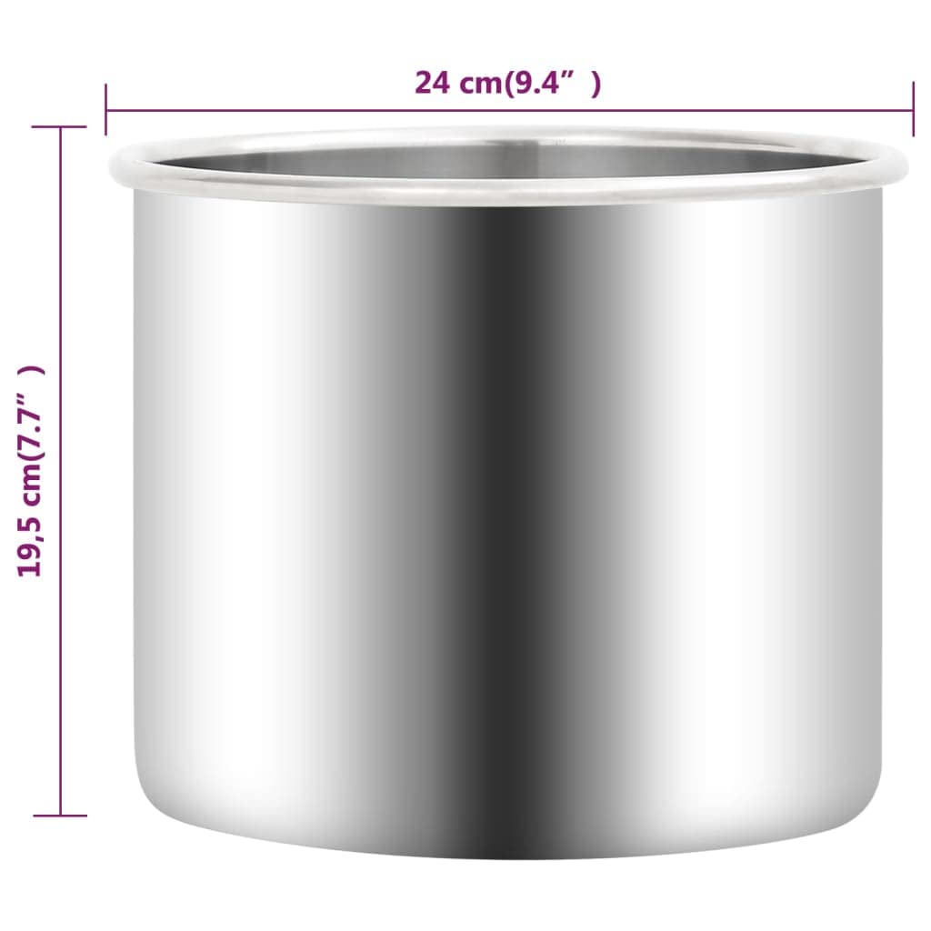 vidaXL Vakuumkammer Vakuumpumpe Vacuum Chamber Unterdruckpumpe Entgasungskammer Vakuumbehälter Vakuumkessel mit Acryl-Deckel Edelstahl 7,4L